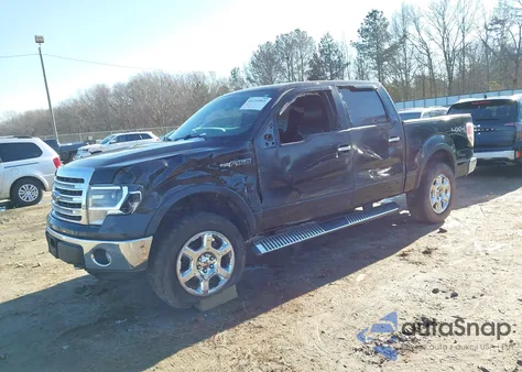 2013 Ford F-150 Lariat из США, поврежденный, VIN 1FTFW1EF8DFB34091